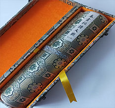 陆良书画装裱案例